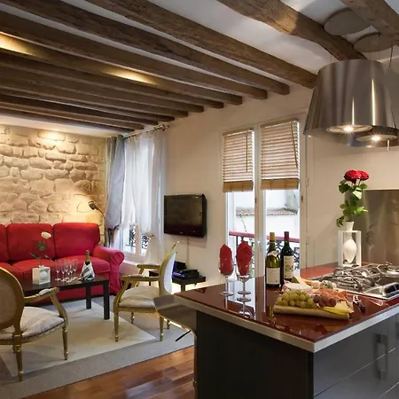 Гостевой дом Appartement Pariscanalsaintmartin *