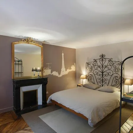 Гостевой дом Appartement Pariscanalsaintmartin